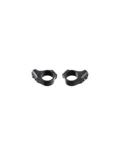 Coppia bracciali manubrio Lightech CLP500025NER Ø50 offset 25 inclinazione 7°.