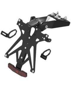 Lightech KTARKA124A1 portatarga regolabile per Kawasaki Z500 e Ninja 500 2024.