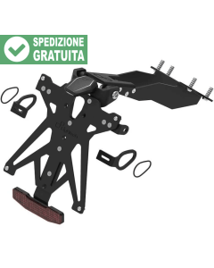 Lightech KTARYA130 kit portatarga regolabile Yamaha Tracer 9 GT dal 2023.
