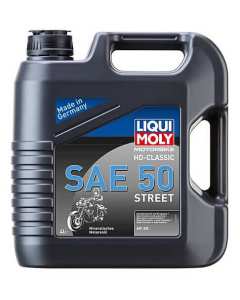 Liqui Moly olio motore Motorbike SAE 50 Street per Harley Davidson 4 Litri.