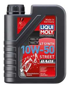Liqui Moly 1502 10W50 olio motore Motorbike Street Race 1 litro.