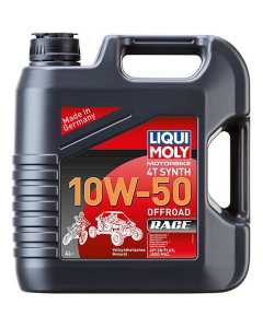 Liqui Moly 3052 olio motore moto 4 tempi Offroad Race 10W50 Synth 4 litri.
