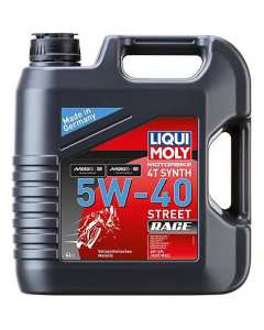 Liqui Moly 1685 olio motore 5W40 Street Race Motorbike Shynt 4 tempi 4 litri.