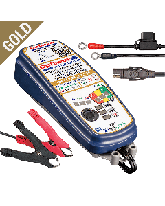 Tecmate TM-630 OptiMate 4 Quad Program caricatore e mantenitore ermetico di carica