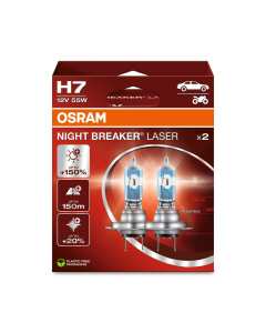 Osram 64210NL2HB Night Breaker Laser lampade H7 64210NL2HB.