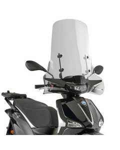 Parabrezza trasparente per Piaggio Liberty 50 / 125 / 150 dal 2025 Kappa 5623AK