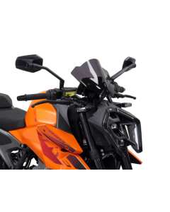 Powerbronze 430-U361 cupolino Light Screen Naked basso per KTM 990 Duke fumè scuro.