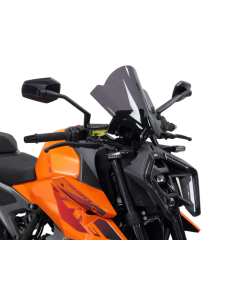 Powerbronze 430-U361B-002 cupolino Light Screen Naked alto per KTM 990 Duke fumè scuro.