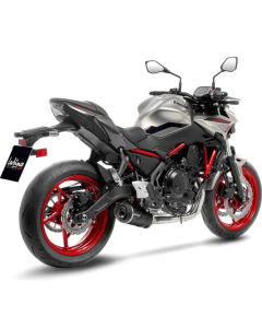 LeoVince 14379EBKN LV ONE EVO BLACK EDITION scarico completo omologato per Kawasaki Z 650 2021 - 2026.