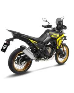 LeoVince 15643 Terminale di Scarico LV-14 in Acciaio Inox per Voge DS 800 X Rally dal 2025.