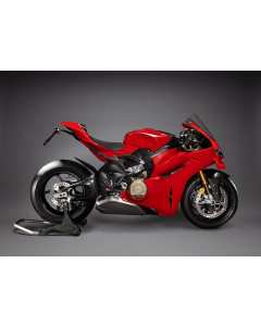 Lightech CARD2450M protezioni telaio in carbonio per Panigale V4 dal 2025.