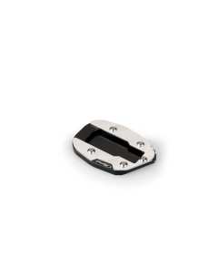 Estensione cavalletto Puig 20276N realizzata in acciaio inox e alluminio anodizzato per aumentare la superficie d'appoggio del cavalletto laterale della moto Ducati Multistrada V4.