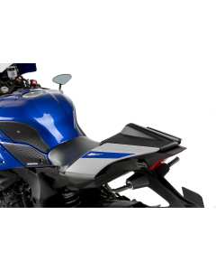 Puig 20703J coprisella passeggero nero opaco per Yamaha YZF R1 dal 2020.