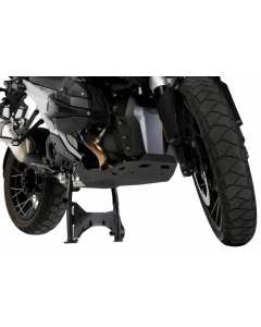 Puig 21829N paracoppa in alluminio nero per BMW R 1300 GS.