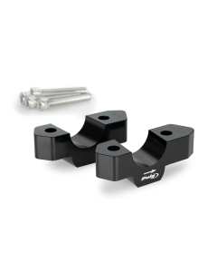 Puig 21879N risers con rialzo da 30mm per manubrio moto da 32 mm.