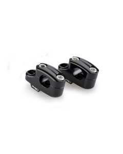 Puig 21882N risers pullback neri per manubrio moto con diametro da 32mm.