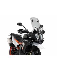 Puig 21992H cupolino Touring fumè chiaro con visore per KTM 890 SMT.