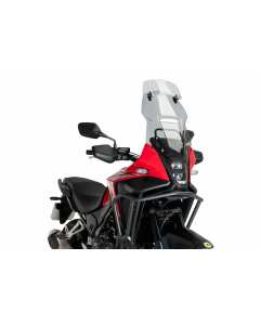 Puig 22022H cupolino Touring fumè chiaro con spoiler superiore per Honda NX500.