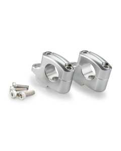 Puig 22038P pullback risers silver con rialzo da 20 mm.