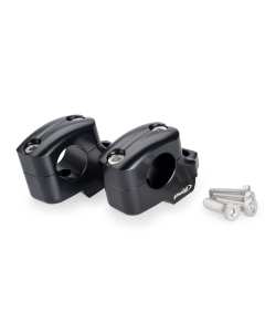 Puig 22101P risers pullback silver altezza 25 mm.