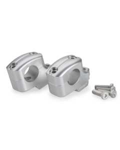 Puig 22101P risers pullback silver altezza 25 mm.