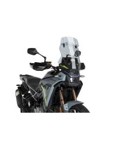 Puig 22262H cupolino Touring fumè chiaro con spoiler superiore per CFMoto 450MT