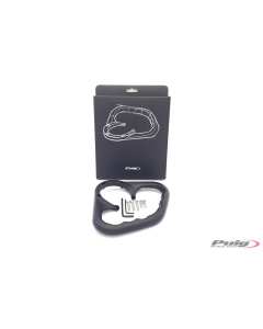 Puig 5149N maniglie passeggero nere Ducati Panigale V4 2025.