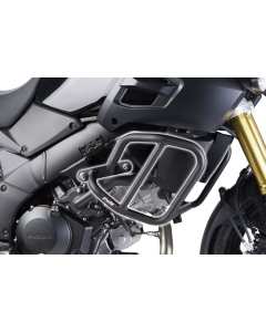 Suzuki V-Strom 1000 paramotore tubolare in acciaio nero Puig 6542N