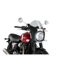 Puig 9515 semicarenatura liquid carbon per Speed Twin 900 dal 2023.