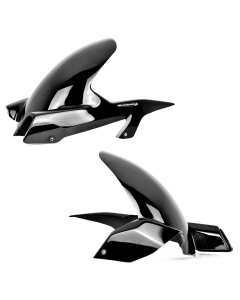 Pyramid 073880B hugger parafango nero lucido per Kawasaki Z900 dal 2025.