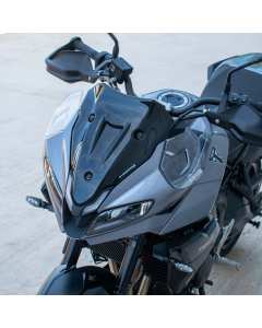 Pyramid 26800B Cupolino Fly Screen Sapphire Black per Triumph Tiger Sport 800 dal 2025.