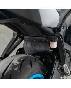 Pyramid 812025 shock shield nero per Yamaha MT-07 dal 2025.