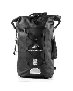 Pyramid LUG003B zaino moto impermeabile 35 litri nero.
