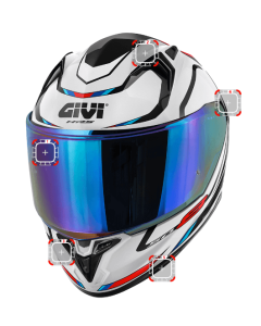 Ricambi per il casco integrale 50.6 Stoccarda e 50.8.