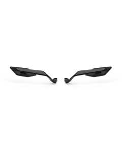 Rizoma BSN007B retrovisori Stealth Max neri con adattatori per moto naked BSN907B.