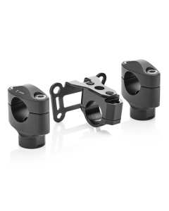 Rizoma ZKW034B kit riser e supporto strumentazione moto Kawasaki Z 650 