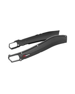 Rtech R-PFCKOVNR025 protezioni forcellone nere per Kove 800X Pro e Rally.