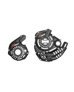 Rtech R-PRMT7NR0025 protezioni carter nero per Yamaha Tenere / Rally dal 2025.