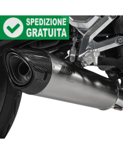 Zard scarico Triumph Trident 660 kit completo omologato in titanio ZTP096S00TCO.