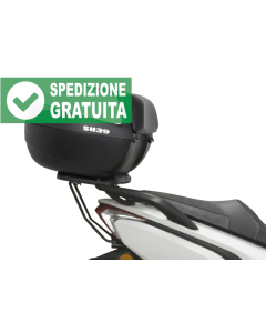 Attacco Top Master Shad D0XQ18ST necessario per montare un bauletto sullo scoter Daelim XQ2 300 dal 2021 e XQ1 125/250 dal 2018.