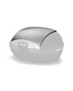 Shad D1B45E05 cover di ricambio superiore di colore argento per bauletto SH45