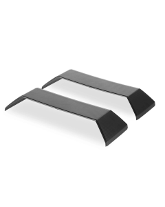 Shad D1TR27E06 coppia di cover carbon look per valigie TR27.
