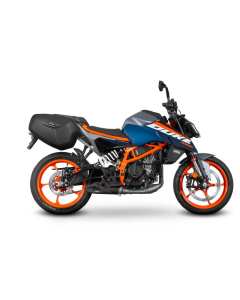 Shad K0DK14SR telaietti lateralli porta borse per KTM 125 e 390 Duke dal 2024.