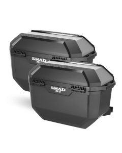 Shad TR27 coppia valigie laterali in alluminio serie Terra
