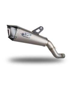 Spark GDU1605TOM silenziatore slip-on KONIX EVO in titanio per Ducati Multistrada V4.