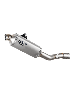 Spark GKT0601TOM Silenziatore slip-on Dakar Terminale di Scarico per KTM 390 Adventure R ed X dal 2025.