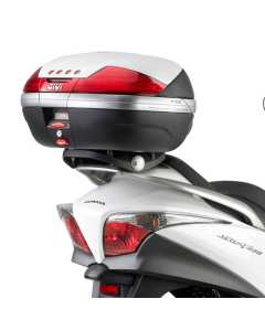 Givi SR19 attacco posteriore specifico per bauletto per moto  HONDA Silver Wing 400 (06 > 09) e SW-T 400 - 600 (09 > 17) e Silver Wing 600 / ABS (01 > 09), piastra inclusa