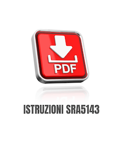 Istruzioni per il montaggio della piastra Monokey SRA5143.