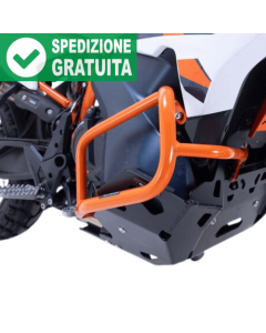 SW-Motech SBL.04.918.10100/EB barre paramotore arancioni KTM 790 Adventure dal 2023 e 890 Adv.