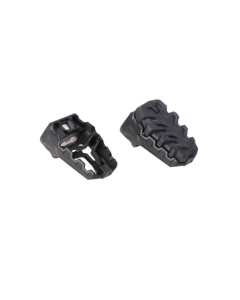 SW-Motech FRS.06.112.10201/B kit pedane EVO regolabili acciaio inox nero Yamaha Ténéré 700 dal 2025.